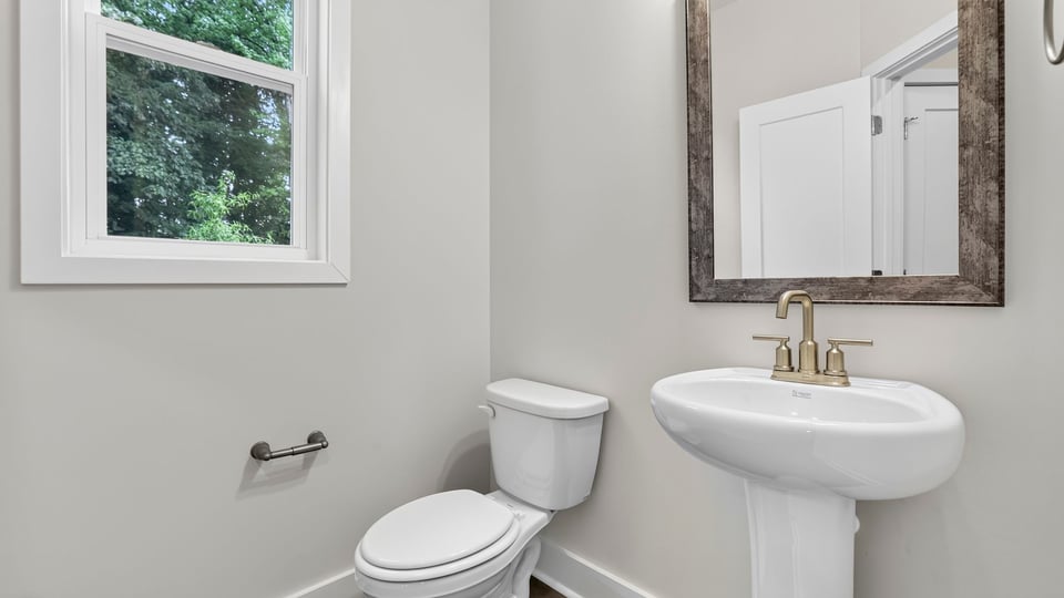 Half bathroom.