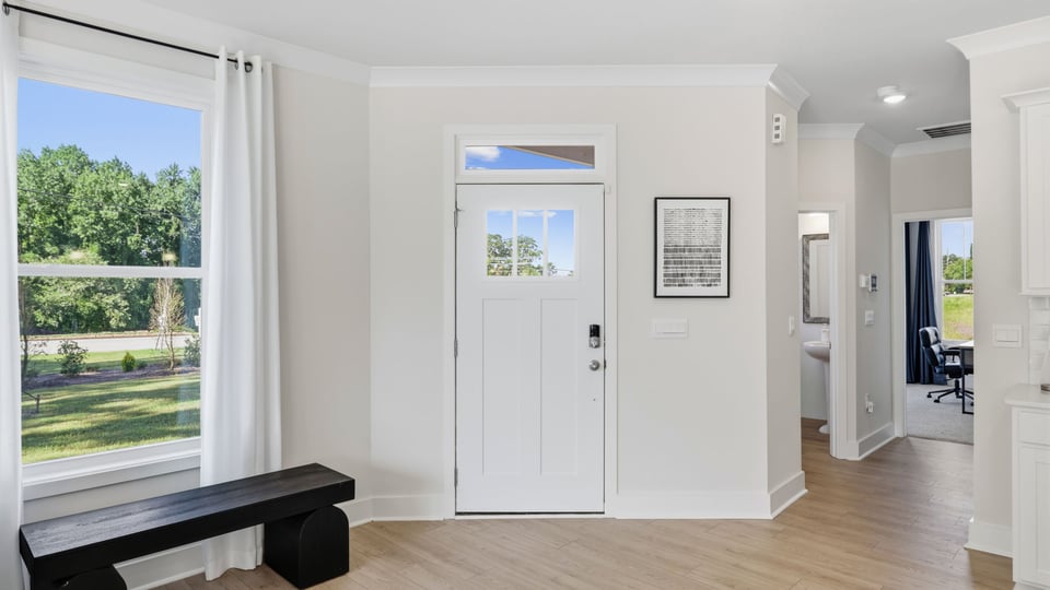 Front entrance of home.