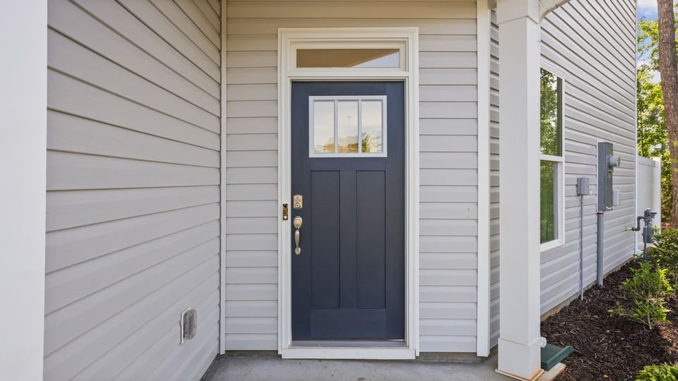 Front entrance of home.