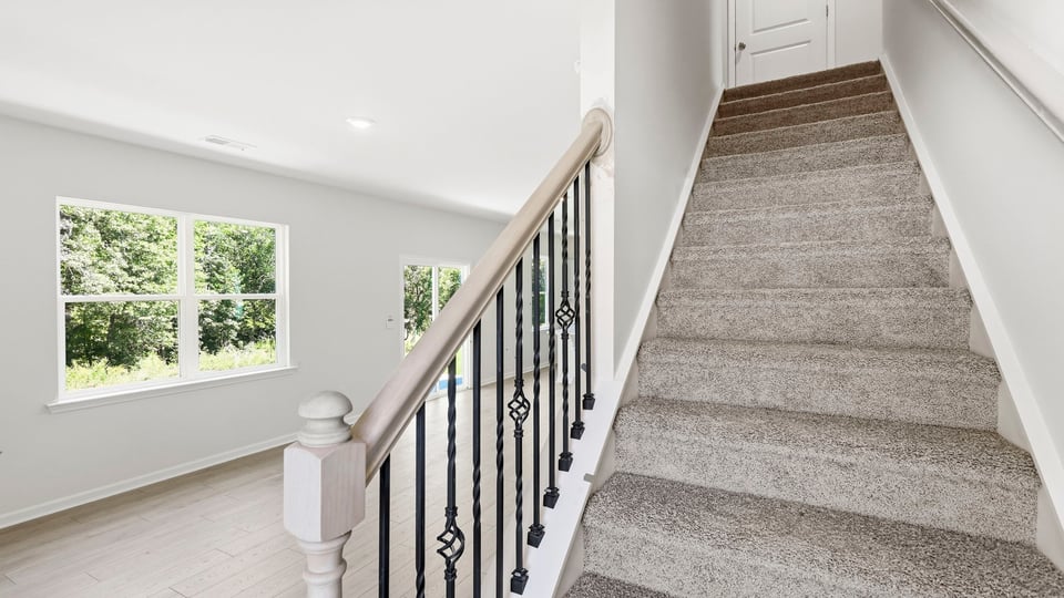 Stairs to bedrooms.