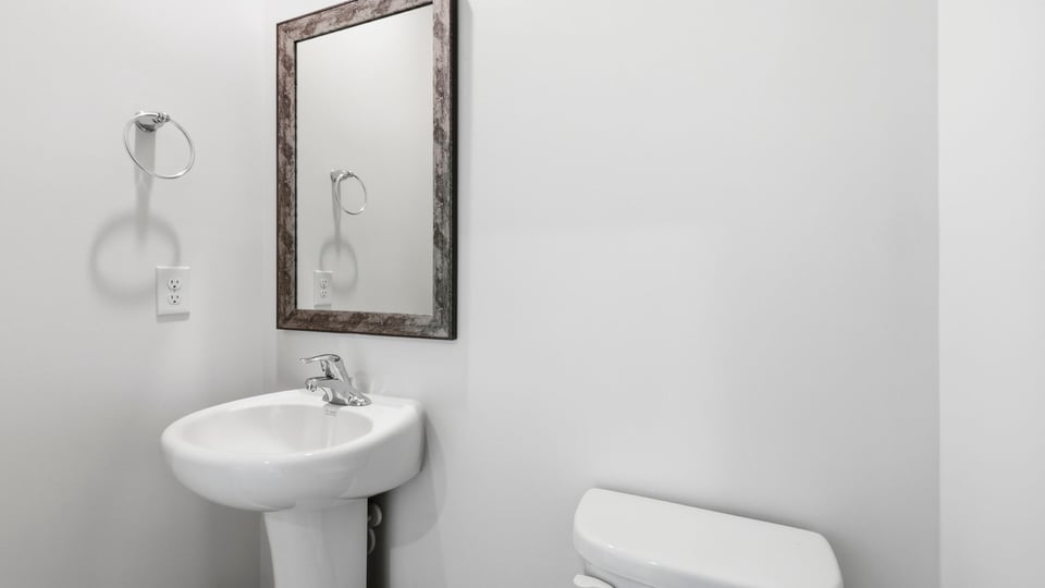 Half bathroom.