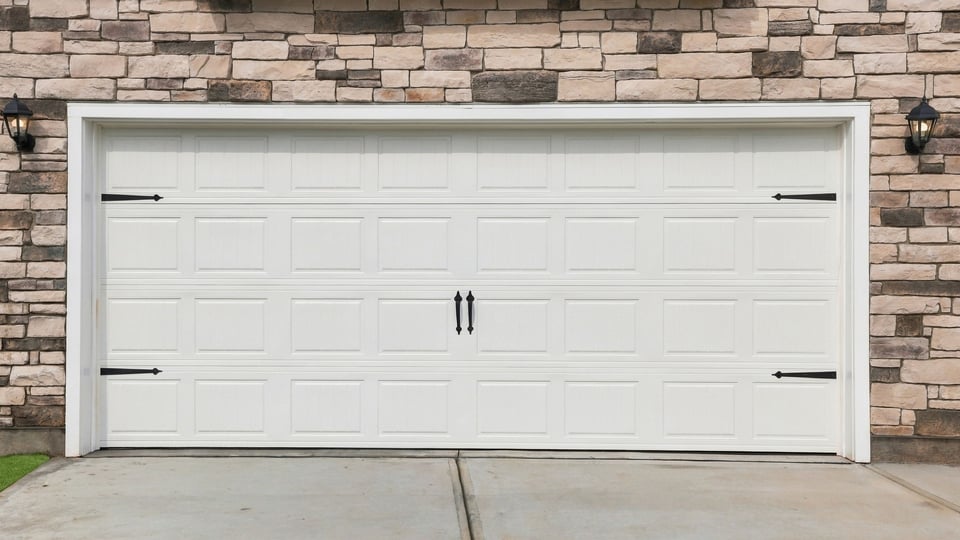 Two car garage.