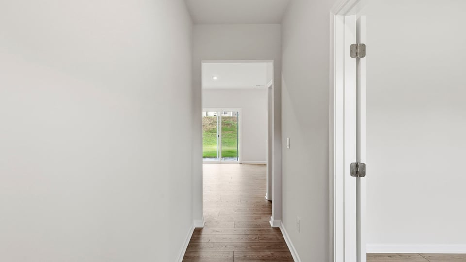 View of hallway.