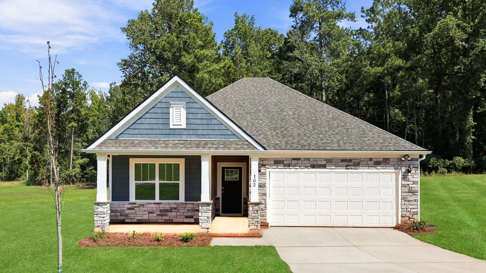 Front exterior of home.
