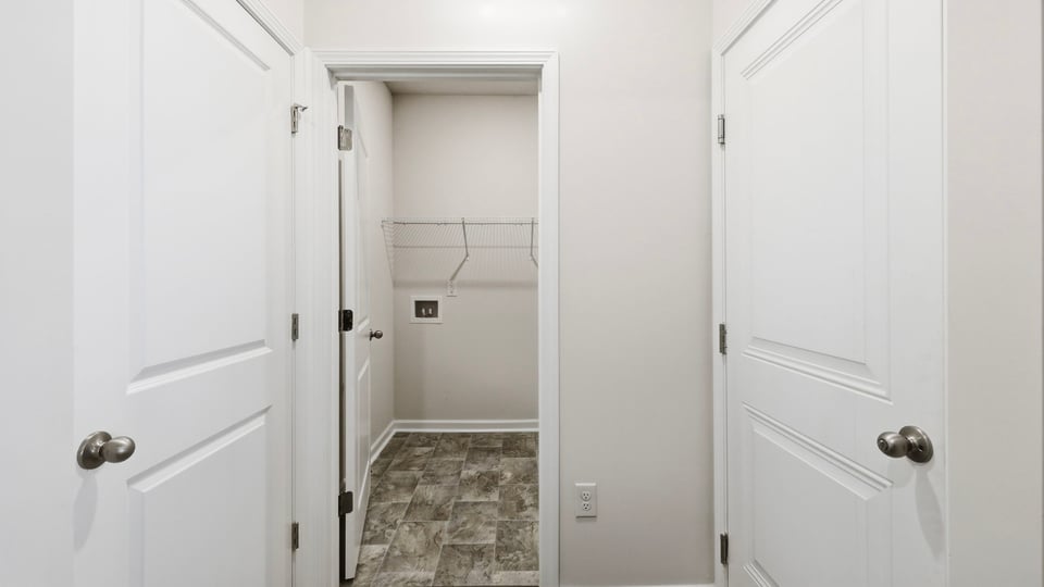Hallway into home.