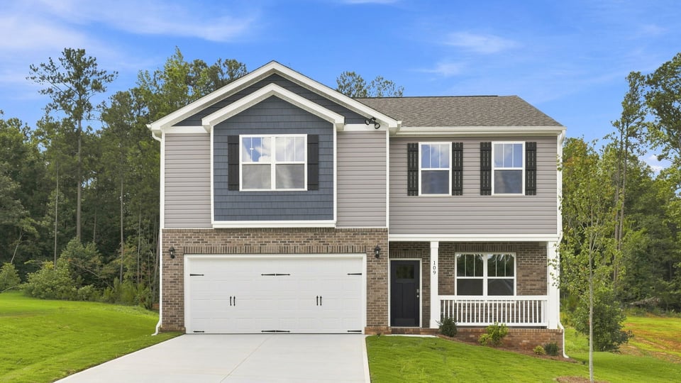 Front exterior of home.