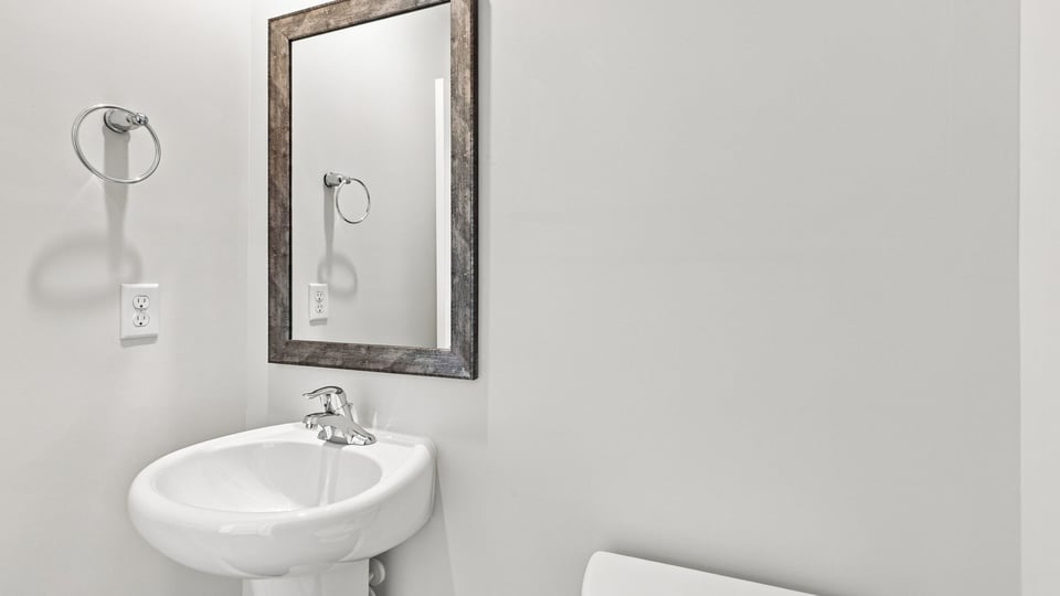Half bathroom.