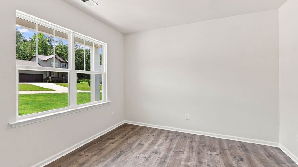 Flex room with window.