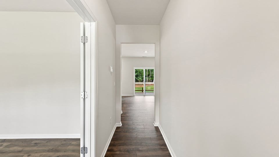 Foyer to kitchen.
