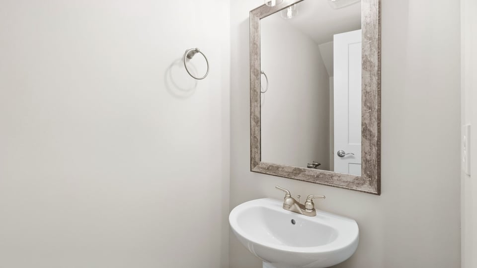 Half bathroom.