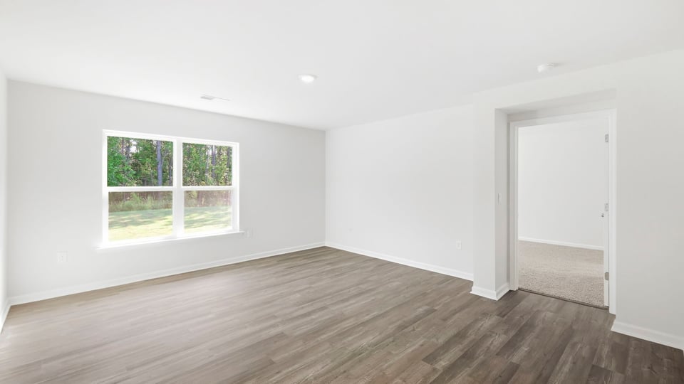 Living room with windows.