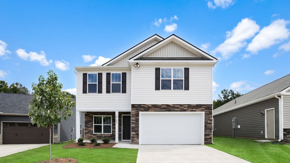 Front exterior of home.