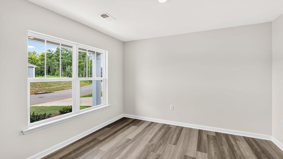 Flex room with window.