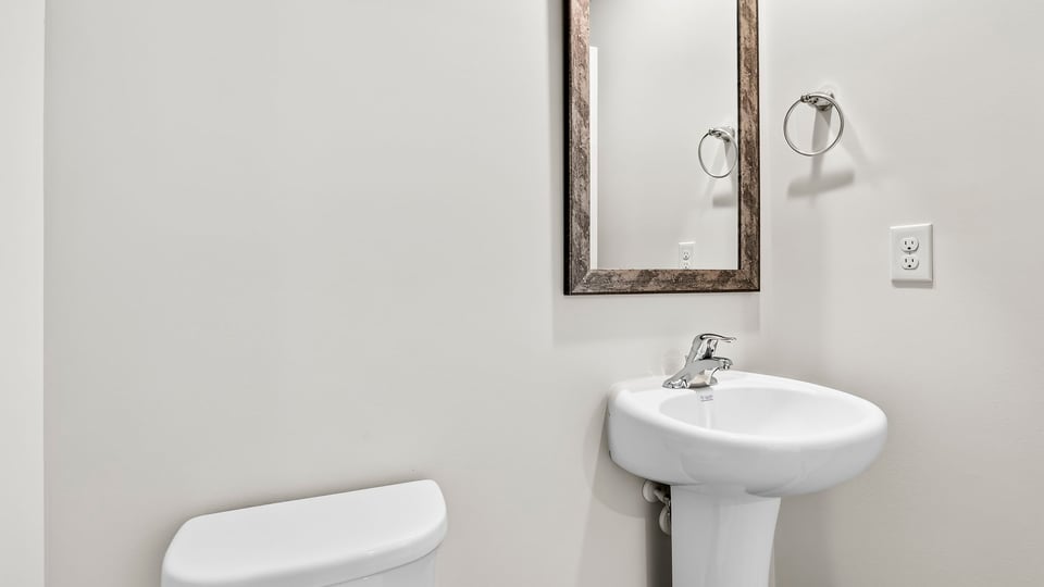 Half bathroom.