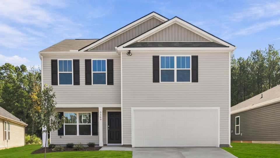 Front exterior of home.