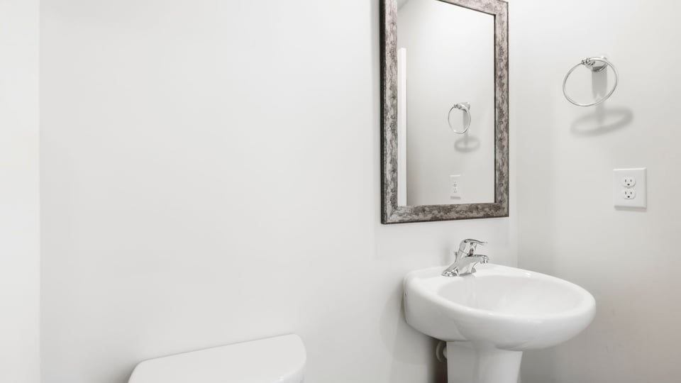 Half bathroom.