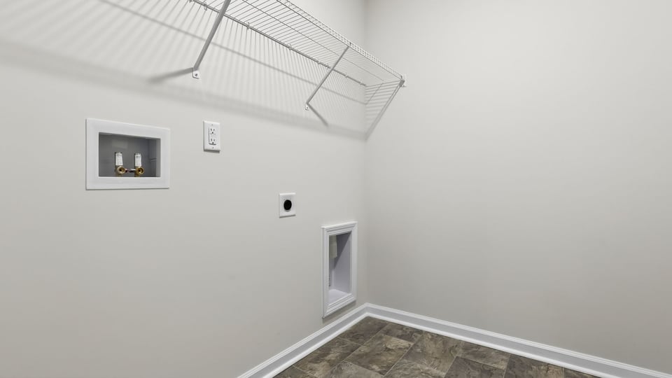 Walk in laundry room.