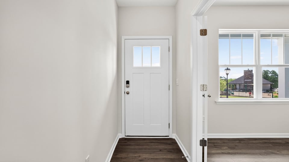 Front entrance of home.