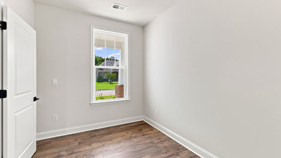 Flex space with window.