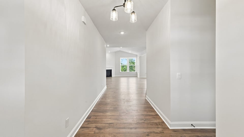 Hallway into home.
