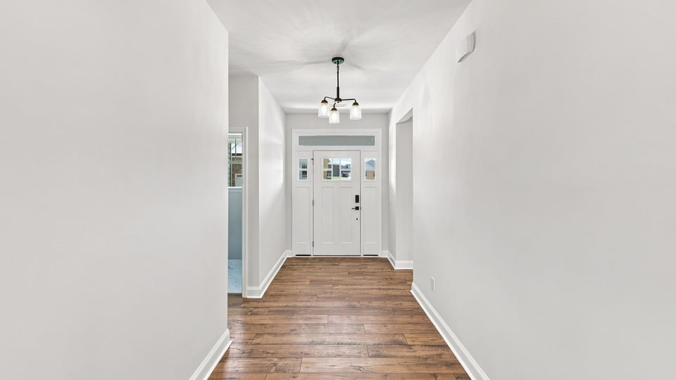 Hallway into home.