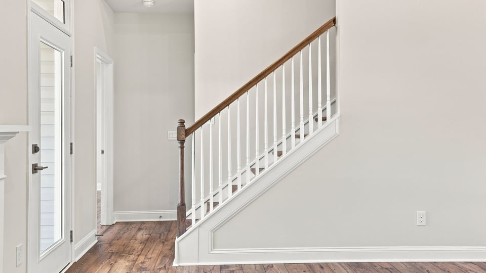 Hallway into home.