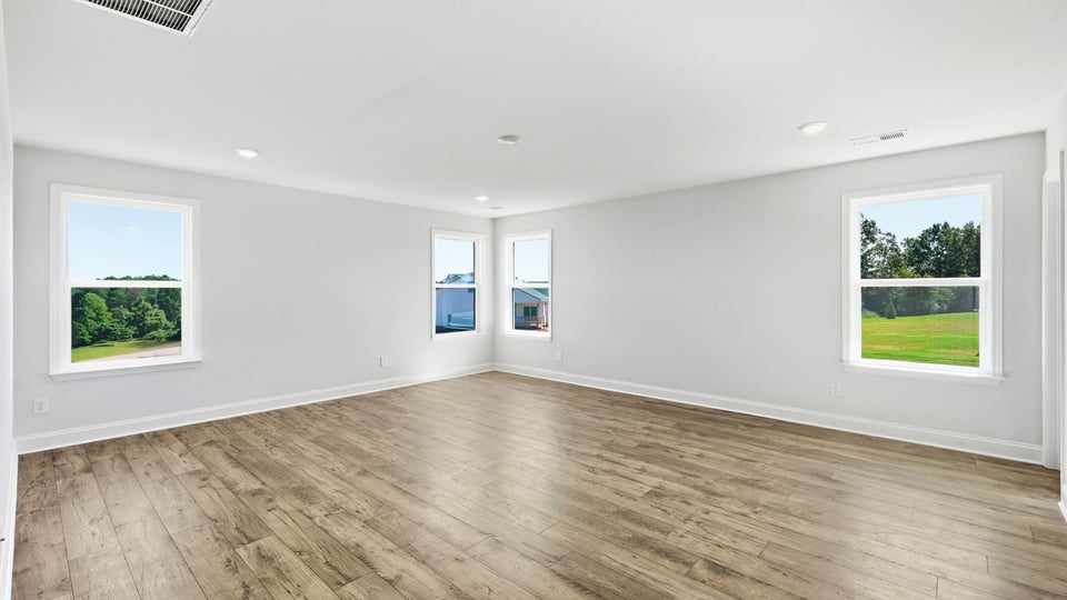 Living room with windows.