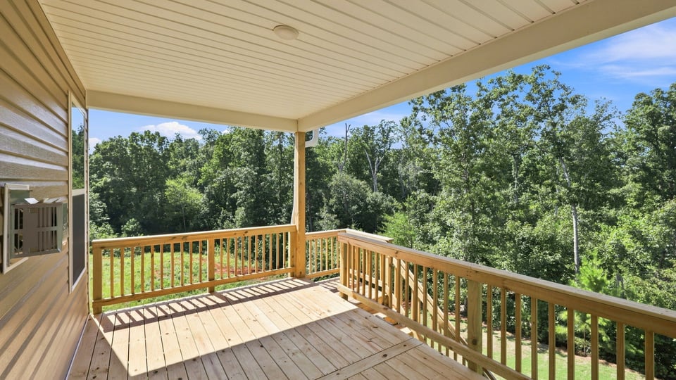 Porch on home.