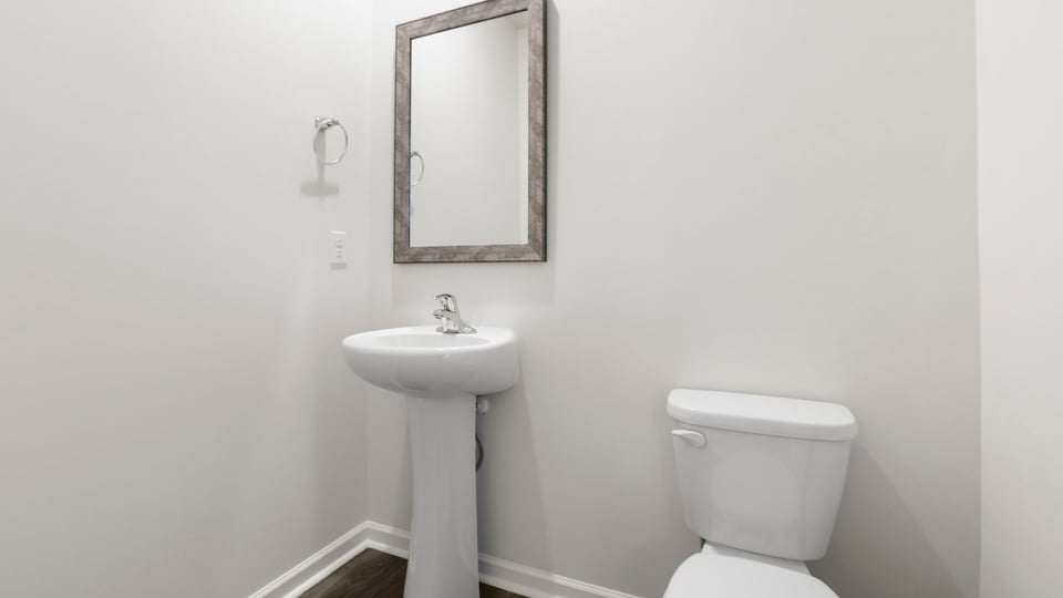 Half bathroom.