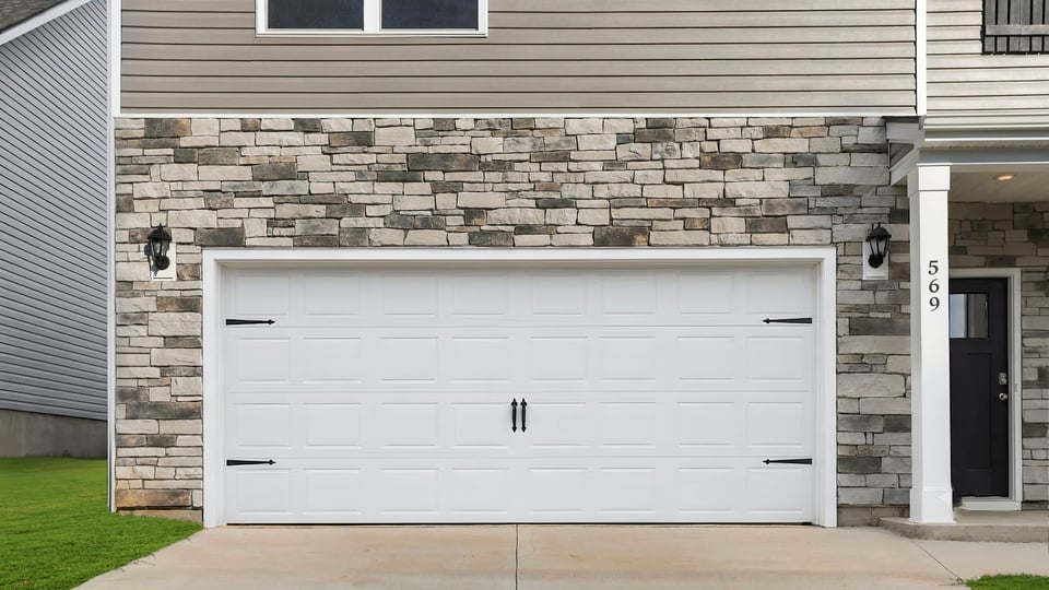 Two car garage.