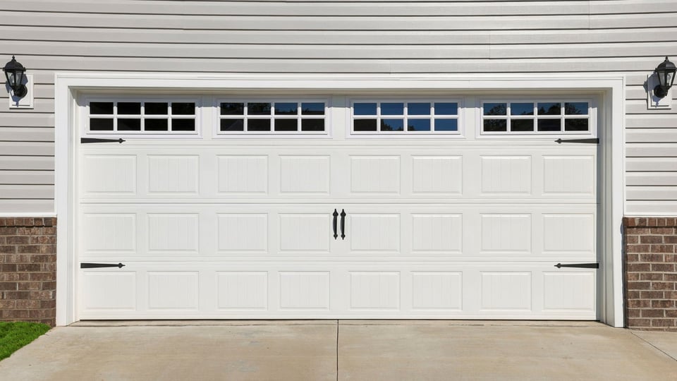 Two car garage.