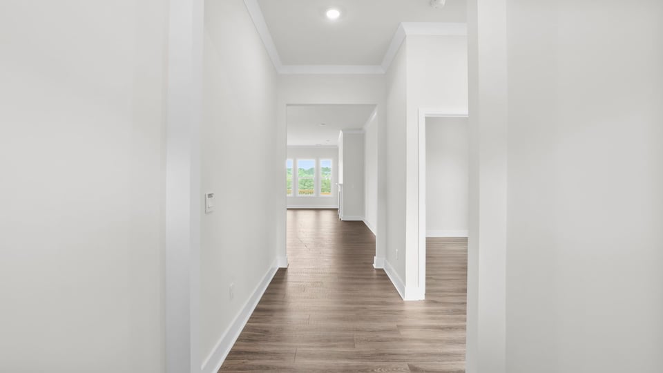 Hallway into home.