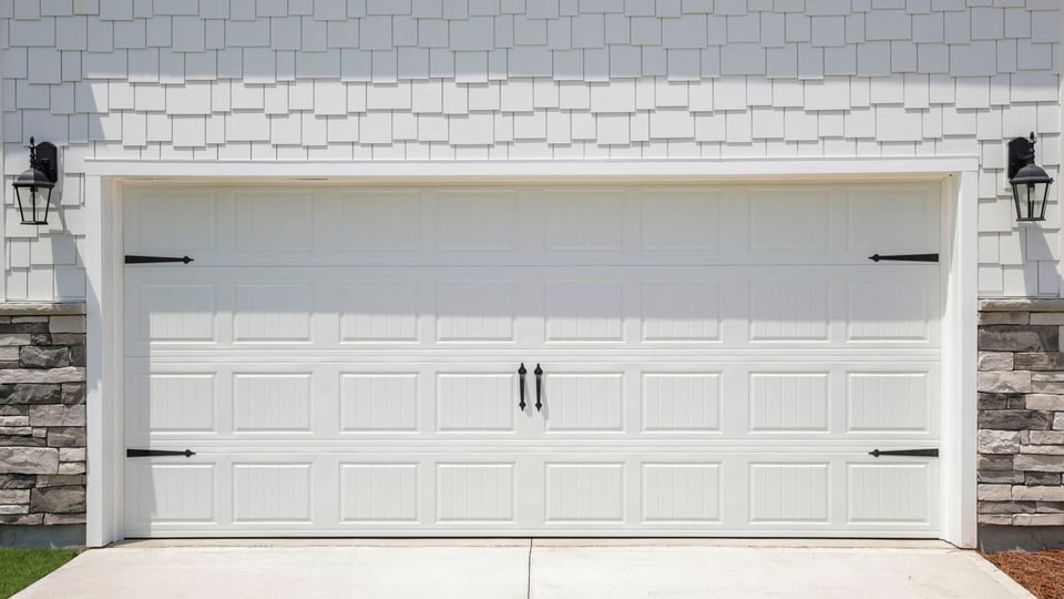 Two car garage.