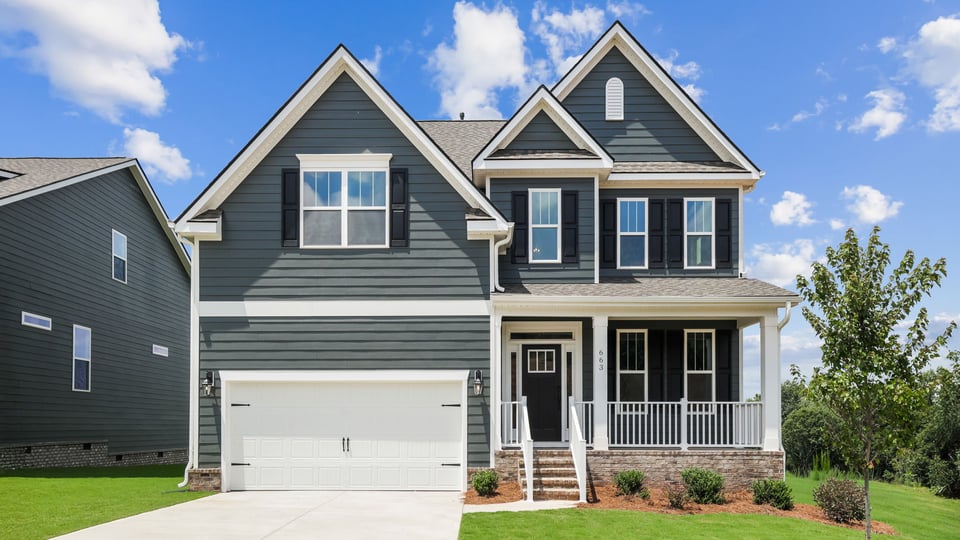 Front exterior of home.