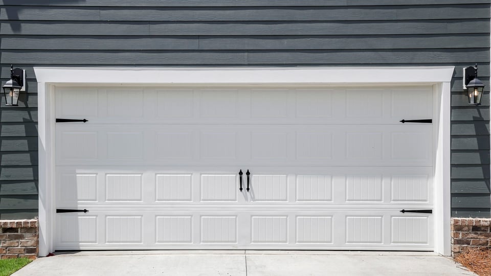 Two car garage.
