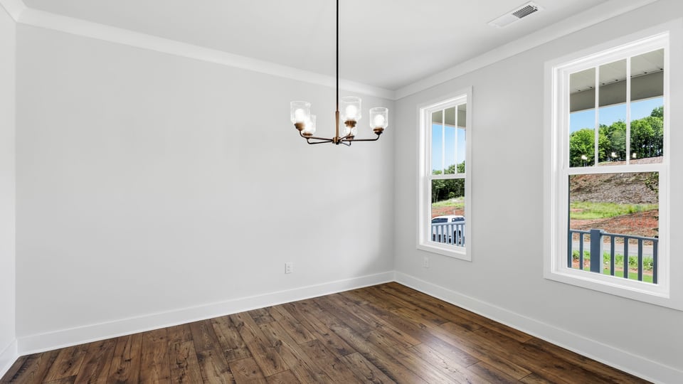 Flex room with window.