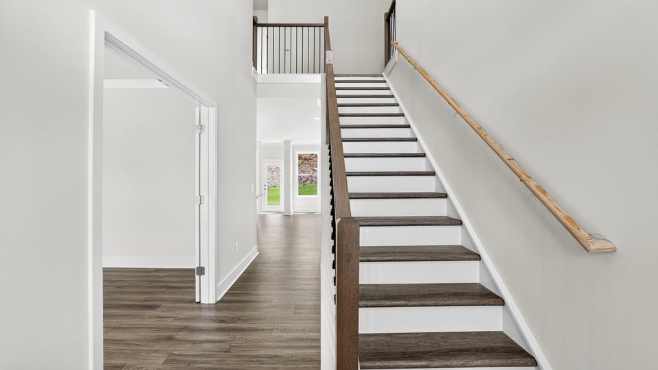 Hallway into home.