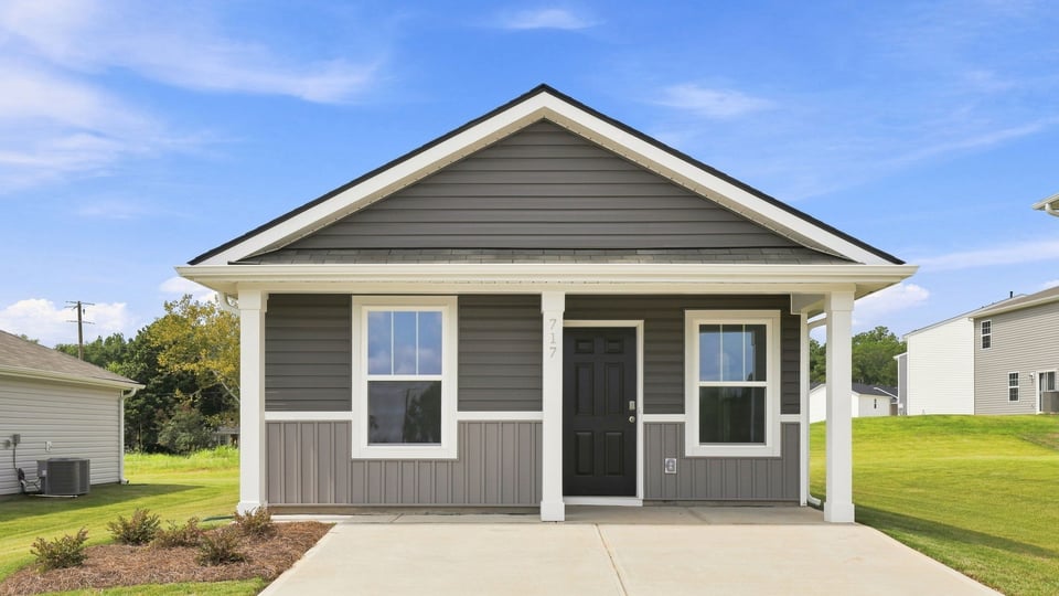 Front exterior of home.