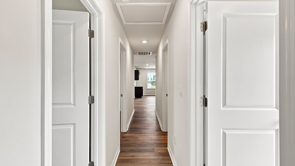 View of hallway.