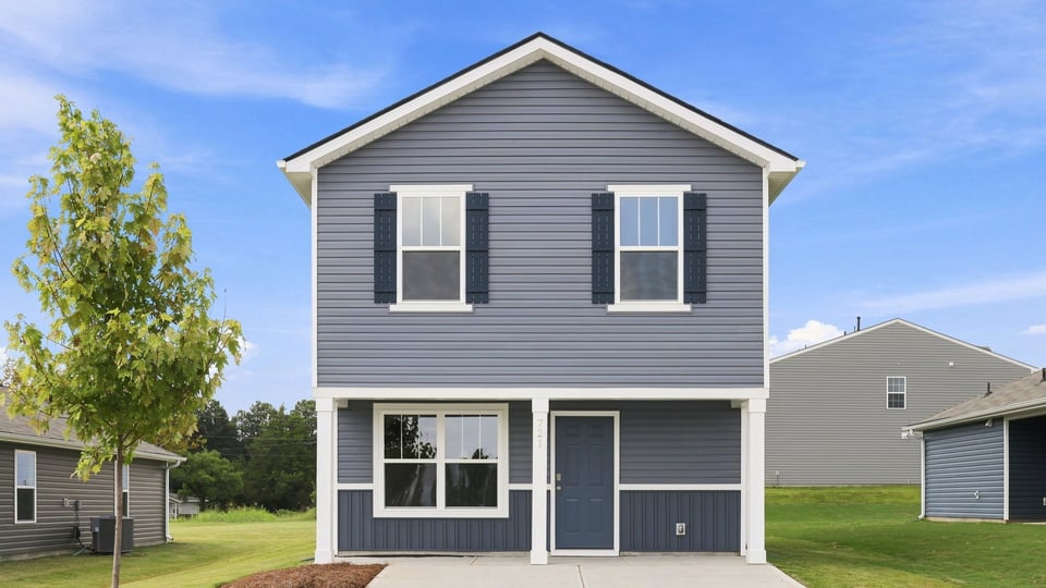 Front exterior of home.
