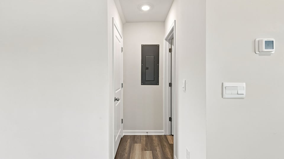 View of hallway.