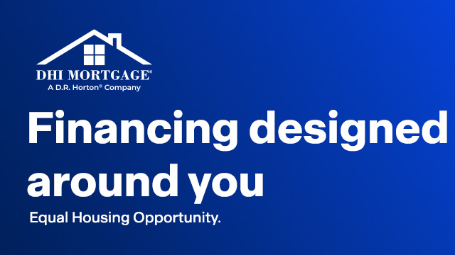 limited time opportunity on certain D.R. Horton homes.