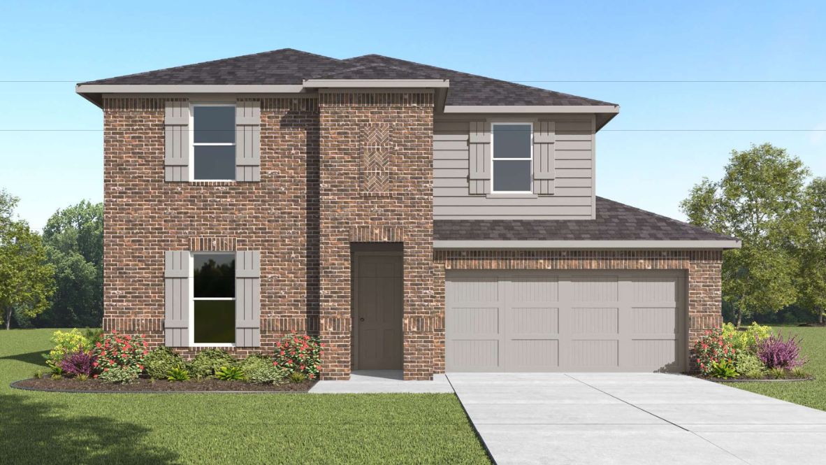 Welcome to the Holly Floor Plan, a stunning 5-bedroom, 3-bathroom home spanning 2,766 sq. ft. that perfectly balances modern design with everyday comfort.