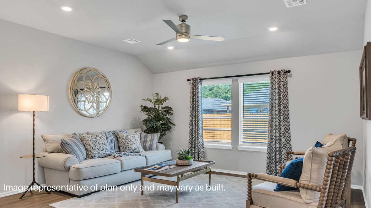 Welcome to the Brook Chase community in Broken Arrow, Oklahoma, where modern living meets small-town charm. Introducing our newest addition to this friendly neighborhood: The Cali floor plan, a buyer favorite nationwide.  Step inside Brook Chase and be greeted by the communities stunning brick and rock exterior elevations, a testament to its timeless appeal. Inside the Cali, you'll find 1788 square feet of thoughtfully designed space. A 4-bedroom, 2-bathroom home is perfect for families of all sizes.  The heart of the home is the spacious kitchen, featuring painted cabinetry, granite countertops, and luxury vinyl wood flooring. This area seamlessly flows into the combination living and dining area, making it ideal for entertaining guests or enjoying family meals.  Retreat to the primary bedroom, where relaxation awaits. Here, you'll find an attached bathroom complete with a walk-in closet, double vanity, and a separate toilet for added privacy. Say goodbye to sharing sinks - the Cali ensures ample space for everyone's morning routine.  Not only does the Cali offer functional living space, but it also boasts stylish finishes throughout. From the timeless marble tile surround in the primary and secondary bathrooms to the cozy carpeted floors in the bedrooms, every detail has been carefully considered to create a comfortable and inviting atmosphere.  Don't miss your chance to be a part of this vibrant community and own your dream home in Brook Chase. Contact us today to schedule a tour and experience the Cali floor plan for yourself. Your new home awaits!