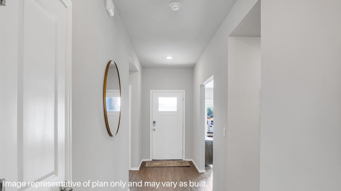 Welcome to the Brook Chase community in Broken Arrow, Oklahoma, where modern living meets small-town charm. Introducing our newest addition to this friendly neighborhood: The Cali floor plan, a buyer favorite nationwide.  Step inside Brook Chase and be greeted by the communities stunning brick and rock exterior elevations, a testament to its timeless appeal. Inside the Cali, you'll find 1788 square feet of thoughtfully designed space. A 4-bedroom, 2-bathroom home is perfect for families of all sizes.  The heart of the home is the spacious kitchen, featuring painted cabinetry, granite countertops, and luxury vinyl wood flooring. This area seamlessly flows into the combination living and dining area, making it ideal for entertaining guests or enjoying family meals.  Retreat to the primary bedroom, where relaxation awaits. Here, you'll find an attached bathroom complete with a walk-in closet, double vanity, and a separate toilet for added privacy. Say goodbye to sharing sinks - the Cali ensures ample space for everyone's morning routine.  Not only does the Cali offer functional living space, but it also boasts stylish finishes throughout. From the timeless marble tile surround in the primary and secondary bathrooms to the cozy carpeted floors in the bedrooms, every detail has been carefully considered to create a comfortable and inviting atmosphere.  Don't miss your chance to be a part of this vibrant community and own your dream home in Brook Chase. Contact us today to schedule a tour and experience the Cali floor plan for yourself. Your new home awaits!