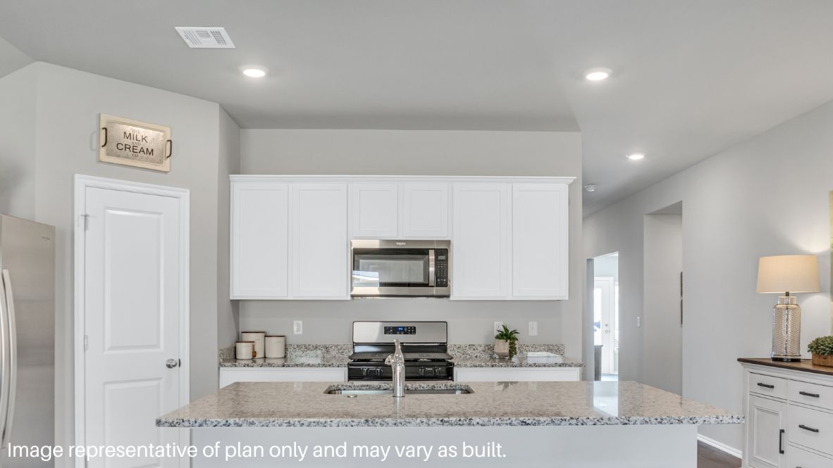 Welcome to the Brook Chase community in Broken Arrow, Oklahoma, where modern living meets small-town charm. Introducing our newest addition to this friendly neighborhood: The Cali floor plan, a buyer favorite nationwide.  Step inside Brook Chase and be greeted by the communities stunning brick and rock exterior elevations, a testament to its timeless appeal. Inside the Cali, you'll find 1788 square feet of thoughtfully designed space. A 4-bedroom, 2-bathroom home is perfect for families of all sizes.  The heart of the home is the spacious kitchen, featuring painted cabinetry, granite countertops, and luxury vinyl wood flooring. This area seamlessly flows into the combination living and dining area, making it ideal for entertaining guests or enjoying family meals.  Retreat to the primary bedroom, where relaxation awaits. Here, you'll find an attached bathroom complete with a walk-in closet, double vanity, and a separate toilet for added privacy. Say goodbye to sharing sinks - the Cali ensures ample space for everyone's morning routine.  Not only does the Cali offer functional living space, but it also boasts stylish finishes throughout. From the timeless marble tile surround in the primary and secondary bathrooms to the cozy carpeted floors in the bedrooms, every detail has been carefully considered to create a comfortable and inviting atmosphere.  Don't miss your chance to be a part of this vibrant community and own your dream home in Brook Chase. Contact us today to schedule a tour and experience the Cali floor plan for yourself. Your new home awaits!