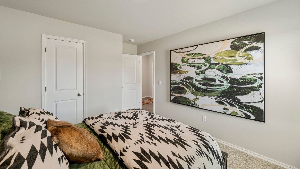 Welcome to the Kingston floor plan, the ultimate haven for large families and gracious hosts in The Brook Chase Community, nestled in the charming locale of Broken Arrow, Oklahoma. As a buyer favorite, the Kingston offers a single-story layout with 4 bedrooms, 3 baths, plus a flex room that can be tailored to your needs, boasting a spacious 2031 square feet of living space.  From the outside, admire the traditional brick or brick and rock exterior, exuding beautiful curb appeal that sets the stage for a warm welcome. Step inside to discover an open concept layout, featuring painted white shaker-style cabinets, granite countertops, and stainless steel appliances, including a gas range, creating a culinary haven that overlooks the dining area and spacious living room.  Gather with loved ones in the large central family room, adorned with an extra-large kitchen island that can easily seat up to 5 people, making it ideal for hosting gatherings or holiday celebrations.  Retreat to the comfort of the bedrooms, with plush carpeting enhancing coziness, while the main living areas and halls showcase durable luxury vinyl wood flooring, marrying style with practicality.  Indulge in the luxury of the primary suite, complete with a dual vanity, huge walk-in closet, separate water closet, and a large walk-in shower, offering a serene sanctuary for relaxation. Plus, enjoy the convenience of smart home features included in every Kingston floor plan.  Experience the epitome of gracious living in the Kingston floor plan at The Brook Chase Community. Schedule a tour today and make your dream home a reality in Broken Arrow, Oklahoma.