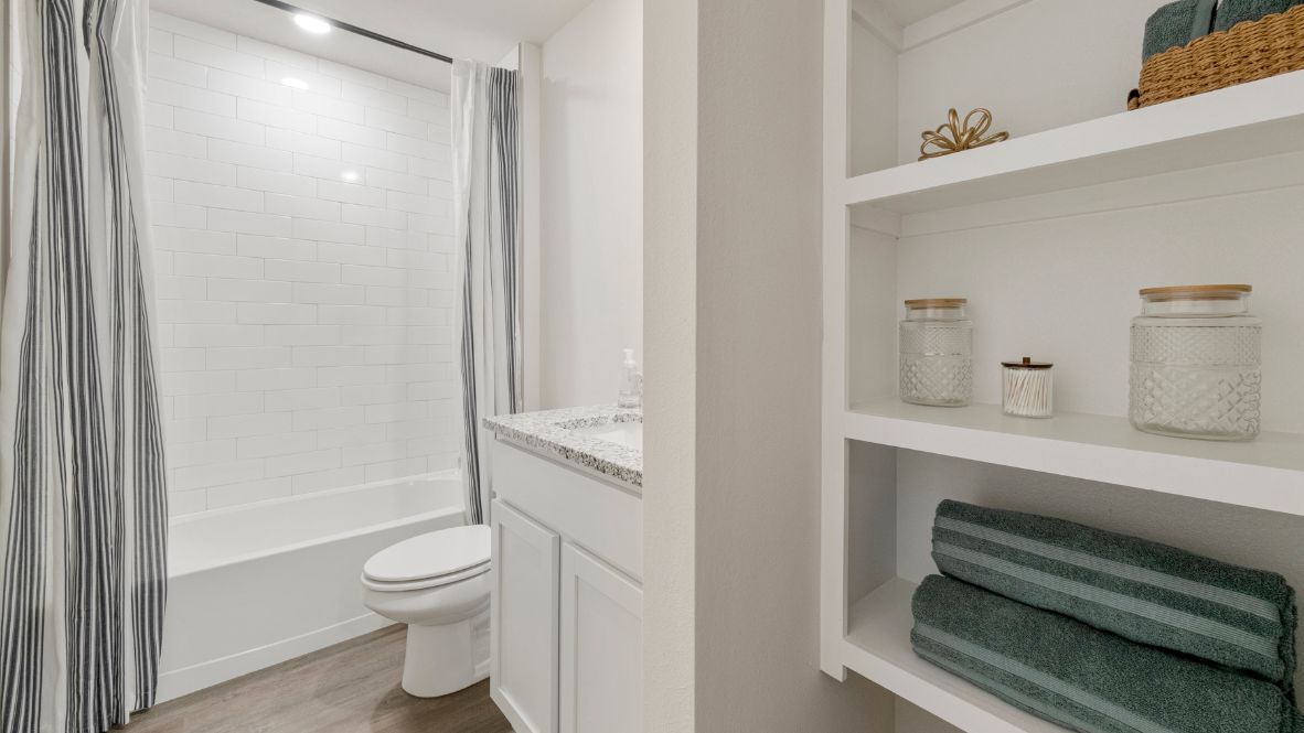 Welcome to the Kingston floor plan, the ultimate haven for large families and gracious hosts in The Brook Chase Community, nestled in the charming locale of Broken Arrow, Oklahoma. As a buyer favorite, the Kingston offers a single-story layout with 4 bedrooms, 3 baths, plus a flex room that can be tailored to your needs, boasting a spacious 2031 square feet of living space.  From the outside, admire the traditional brick or brick and rock exterior, exuding beautiful curb appeal that sets the stage for a warm welcome. Step inside to discover an open concept layout, featuring painted white shaker-style cabinets, granite countertops, and stainless steel appliances, including a gas range, creating a culinary haven that overlooks the dining area and spacious living room.  Gather with loved ones in the large central family room, adorned with an extra-large kitchen island that can easily seat up to 5 people, making it ideal for hosting gatherings or holiday celebrations.  Retreat to the comfort of the bedrooms, with plush carpeting enhancing coziness, while the main living areas and halls showcase durable luxury vinyl wood flooring, marrying style with practicality.  Indulge in the luxury of the primary suite, complete with a dual vanity, huge walk-in closet, separate water closet, and a large walk-in shower, offering a serene sanctuary for relaxation. Plus, enjoy the convenience of smart home features included in every Kingston floor plan.  Experience the epitome of gracious living in the Kingston floor plan at The Brook Chase Community. Schedule a tour today and make your dream home a reality in Broken Arrow, Oklahoma.