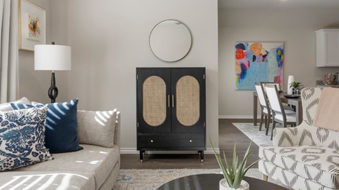 Hey, Neighbor! If websites had welcome mats, this one would say: You've Arrived! D.R. Horton homes lives at the intersection of style and affordability, and our distinctive neighborhoods mark the spot! Come get a feel for what they're like, what's available and most importantly, what's possible. Now selling in Bixby, Conrad Village, D.R. Horton's newest community! Residents love Bixby for it's small-town suburb feel with numerous shops and dining nearby. Intermediate, Middle and High School are all less than a 10-minute drive away. Looking for a new home in Bixby? Reach out to our sales representatives now to schedule a tour and find your new home. *USDA available only to communities specified. USDA Program contains borrower income and asset limitations. Property eligibility requirements apply. Additional closing costs may apply. Please contact your mortgage loan originator for complete eligibility requirements. A good faith earnest deposit is required at contract. USDA = United States Department of Agriculture.