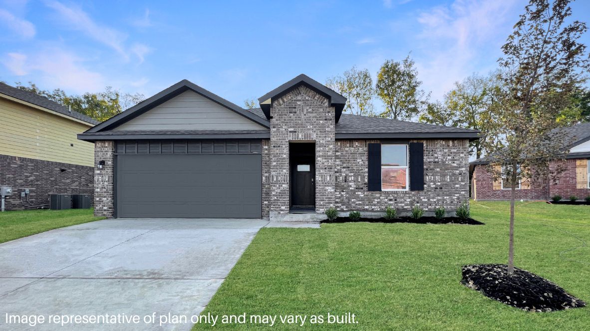 Floor Plan in The Villas at Chouteau Hills Chouteau, OK D.R. Horton